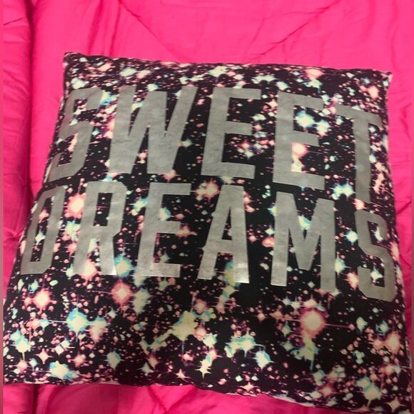 NEW VS PINK GALAXY SWEET DREAMS VINTAGE PILLOW - Picture 6 of 6